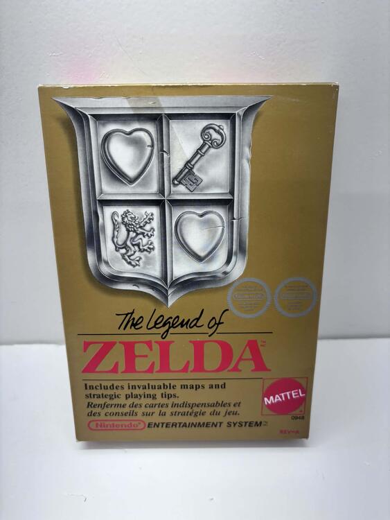 THE LEGEND OF ZELDA (COMPLETE IN BOX W/ MAP) (usagé)