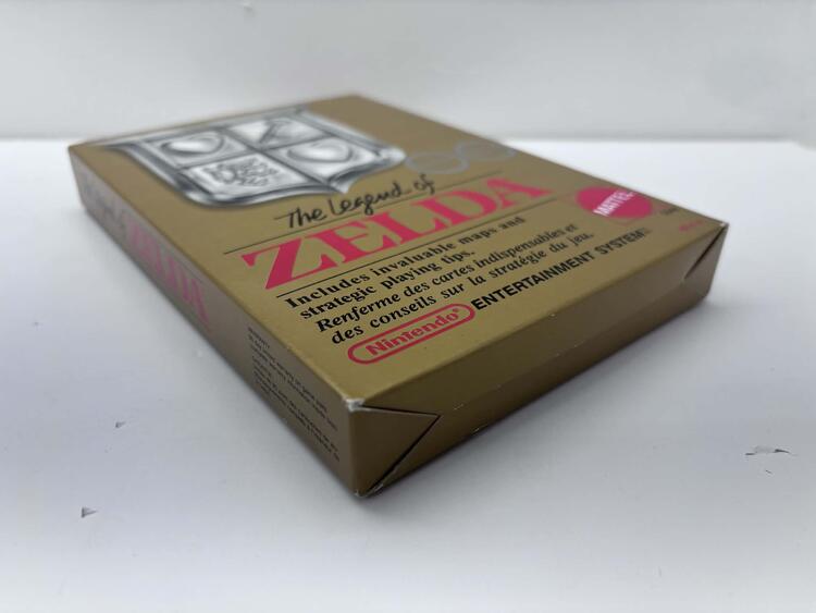THE LEGEND OF ZELDA (COMPLETE IN BOX W/ MAP)