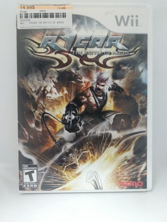 RYGAR THE BATTLE OF ARGUS (COMPLETE IN BOX) (usagé)