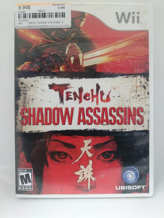 TENCHU SHADOW ASSASSINS (COMPLETE IN BOX) (usagé)