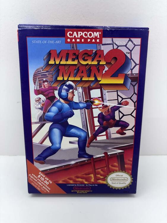 MEGA MAN 2 (COMPLETE IN BOX) (usagé)