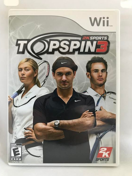 TOP SPIN 3 (COMPLETE IN BOX) (usagé)