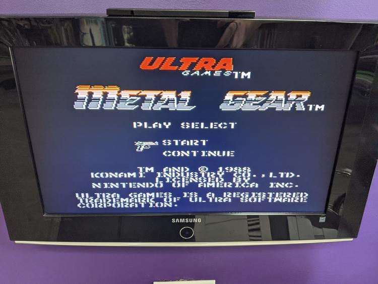METAL GEAR (WITH BOX) (usagé)