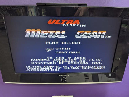 METAL GEAR (WITH BOX) (usagé)
