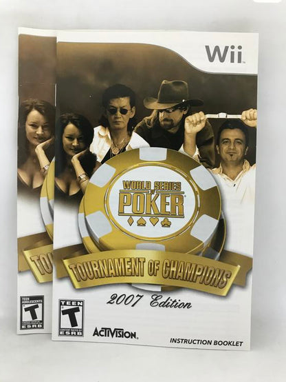 WORLD SERIES OF POKER TOURNAMENT OF CHAMPIONS 2007 EDITION (COMPLETE IN BOX) (usagé)