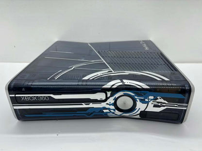 XBOX 360 MODEL 2 HALO 4 EDITION W/ GAME + 1 CONTROLLER - 320GB (usagé)