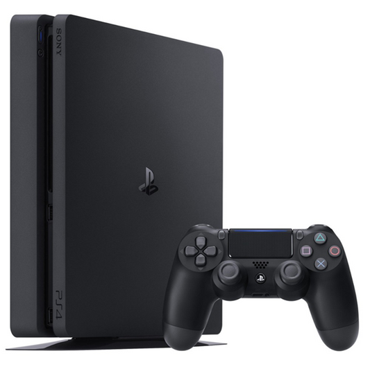 PLAYSTATION 4 SLIM BLACK - 1TB + 1 CONTROLLER (usagé)