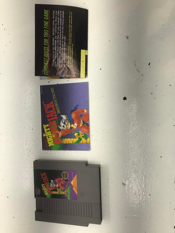 MIGHTY BOMB JACK (5 SCREW) (WITH MANUAL AND MAP)