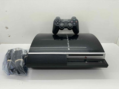 PLAYSTATION 3 MODEL 1 BLACK - 80GB + 1 CONTROLLER (usagé)