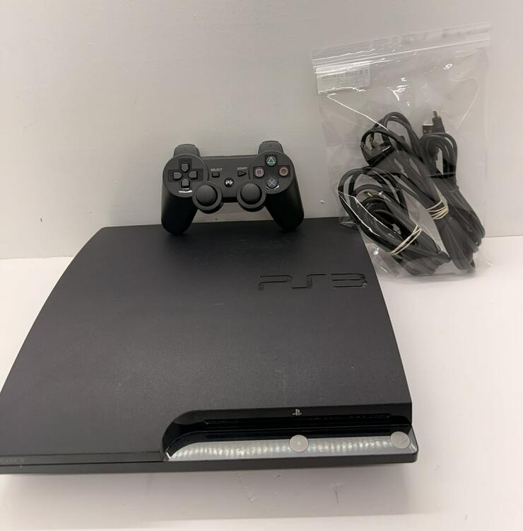 PLAYSTATION 3 MODEL 2 BLACK - 120GB + 1 CONTROLLER (usagé)