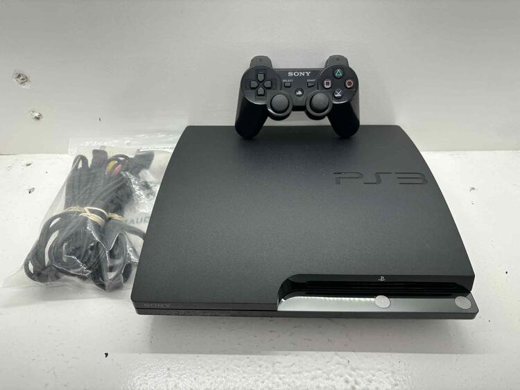 PLAYSTATION 3 MODEL 2 BLACK - 250GB + 1 CONTROLLER (usagé)