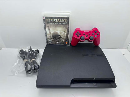PLAYSTATION 3 MODEL 2 BLACK - 320GB + 1 CONTROLLER + 1 GAME (usagé)