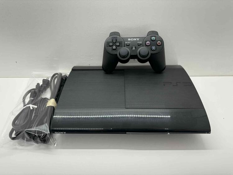 PLAYSTATION 3 MODEL 3 BLACK - 12GB + 1 SONY CONTROLLER (used)