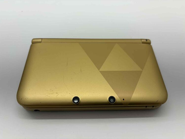NINTENDO 3DS XL THE LEGEND OF ZELDA LINK BETWEEN WORLDS LIMITED EDITION BLACK & GOLD (NO GAME INCLUDED) (usagé)