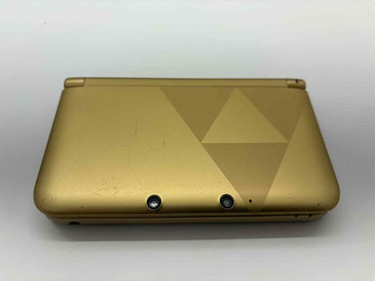NINTENDO 3DS XL THE LEGEND OF ZELDA LINK BETWEEN WORLDS LIMITED EDITION BLACK & GOLD (NO GAME INCLUDED) (usagé)