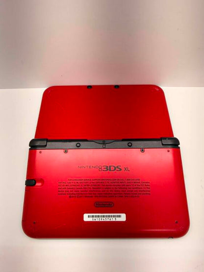 NINTENDO 3DS XL RED & BLACK