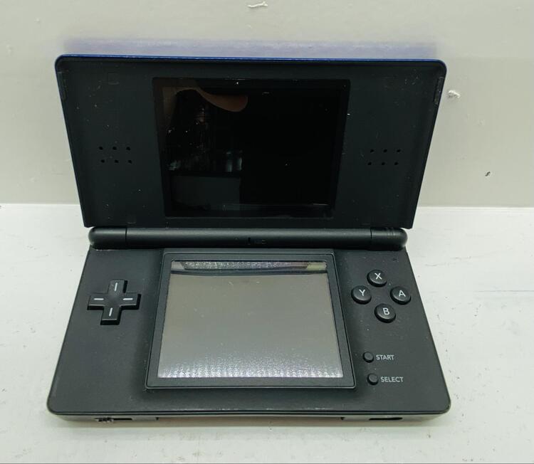 NINTENDO DS LITE COBALT / BLACK + AC ADAPTER
