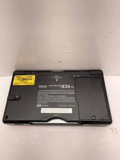 NINTENDO DS LITE COBALT / BLACK + AC ADAPTER (used)