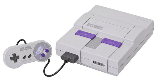 SUPER NINTENDO ENTERTAINMENT SYSTEM + 1 CONTROLLER (usagé)