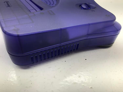 NINTENDO 64 FUNTASTIC GRAPE + 2 NINTENDO CONTROLLER