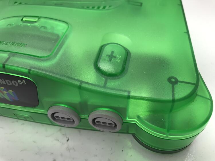 NINTENDO 64 FUNTASTIC JUNGLE GREEN + 1 CONTROLLER