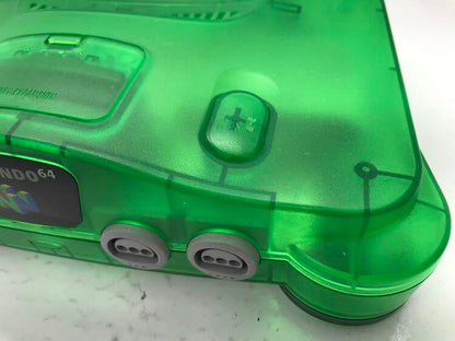 NINTENDO 64 FUNTASTIC JUNGLE GREEN + 1 CONTROLLER