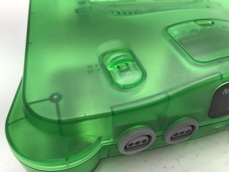 NINTENDO 64 FUNTASTIC JUNGLE GREEN + 1 CONTROLLER