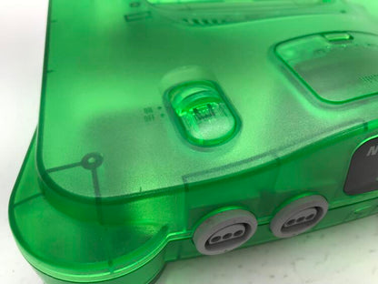 NINTENDO 64 FUNTASTIC JUNGLE GREEN + 1 CONTROLLER