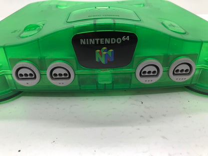 NINTENDO 64 FUNTASTIC JUNGLE GREEN + 1 CONTROLLER