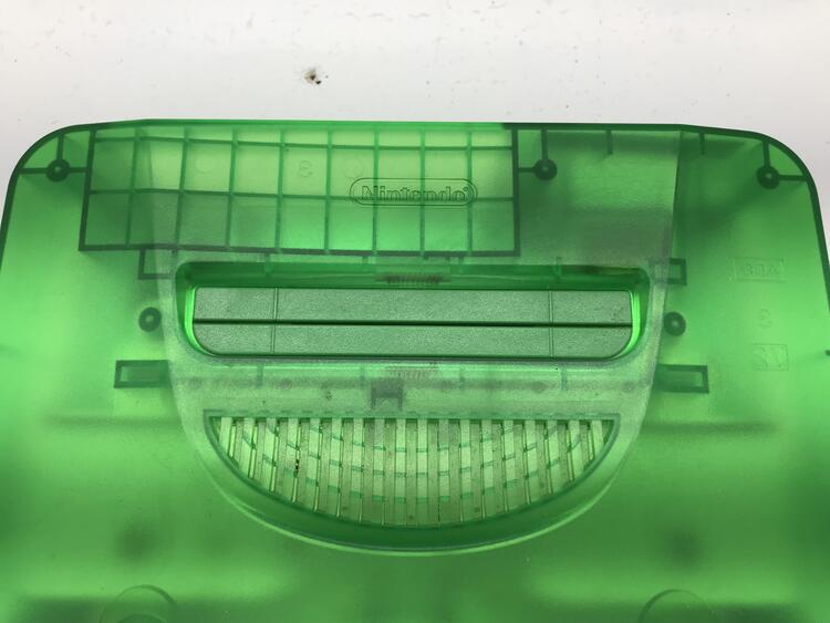 NINTENDO 64 FUNTASTIC JUNGLE GREEN + 1 CONTROLLER