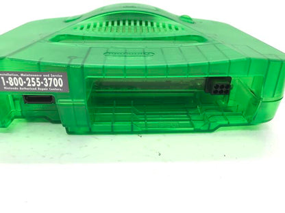 NINTENDO 64 FUNTASTIC JUNGLE GREEN + 1 CONTROLLER