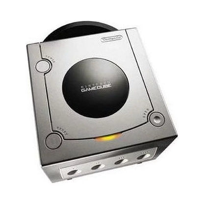 GAMECUBE PLATINUM (DOL-001) + 1 CONTROLLER JOBBER + 1 MEMORY CARD (usagé)