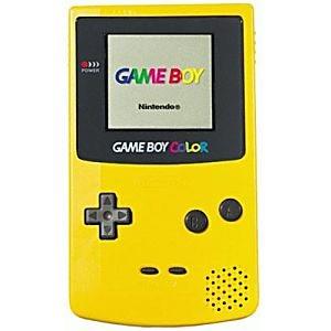 GAMEBOY COLOR YELLOW DANDELION (used)