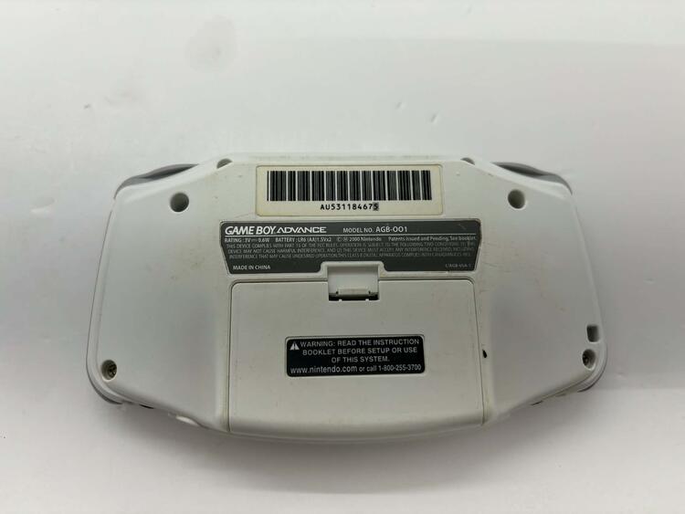 GAMEBOY ADVANCE ARCTIC WHITE