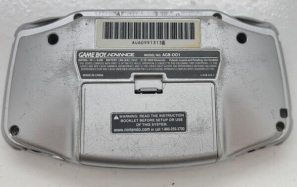GAMEBOY ADVANCE PLATINUM (NEW LENS)