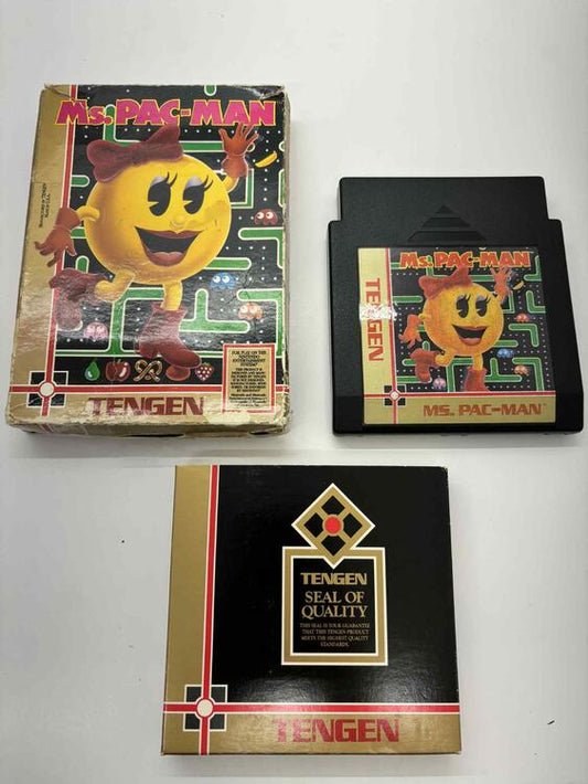 MS. PAC-MAN TENGEN (WITH BOX) (usagé)
