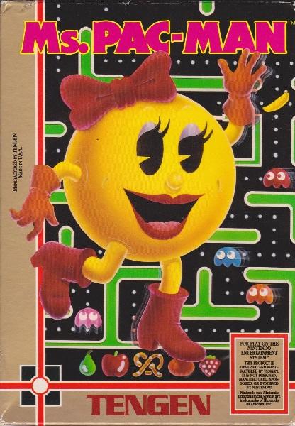 MS. PAC-MAN TENGEN (WITH BOX) (usagé)