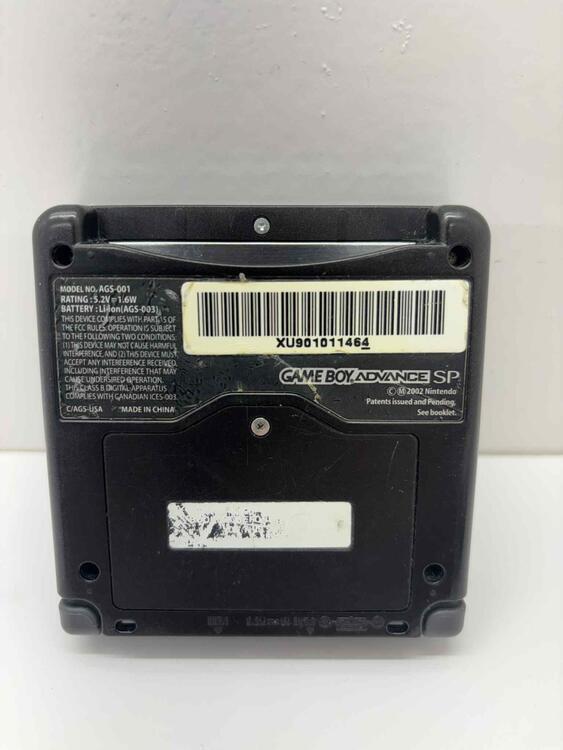 GAMEBOY ADVANCE SP ONYX (AGS-001)