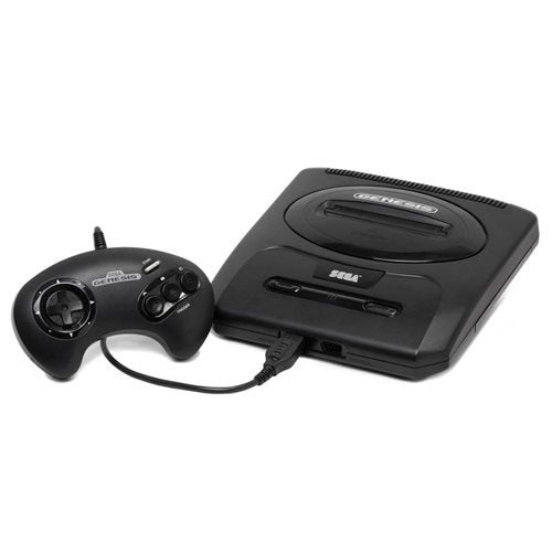 SEGA GENESIS MODEL 2 + 2 CONTROLLERS (used)