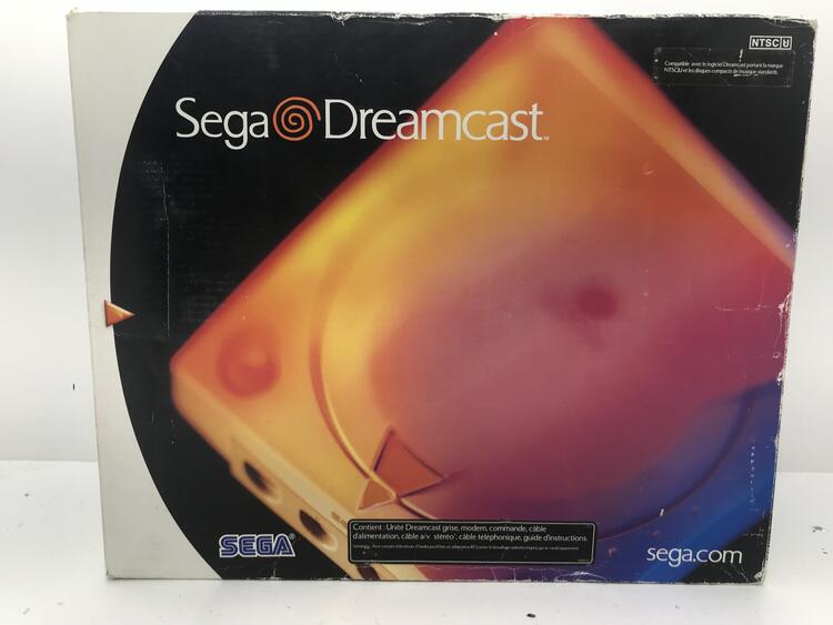 SEGA DREAMCAST WHITE (COMPLETE IN BOX) (used)
