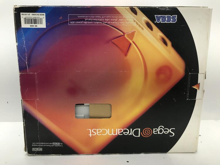 SEGA DREAMCAST WHITE (COMPLETE IN BOX) (used)