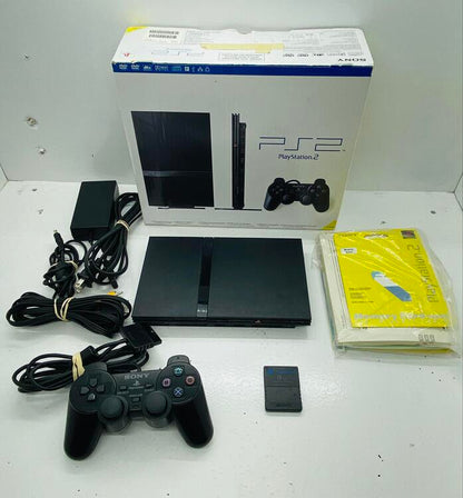 PLAYSTATION 2 MODEL 2 BLACK