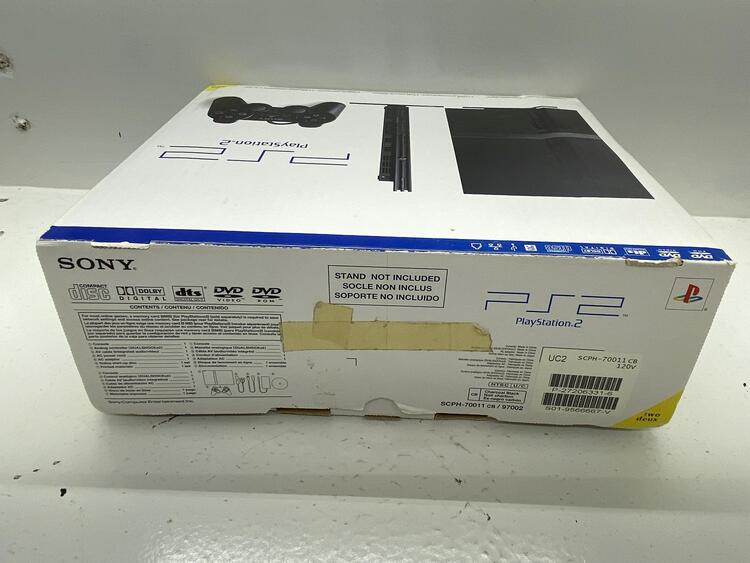 PLAYSTATION 2 MODEL 2 BLACK