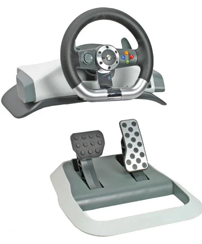 WIRELESS RACING WHEEL MICROSOFT (XBOX 360) (usagé)