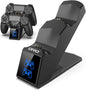 CHARGE DOCK STATION FOR 2 CONTROLLERS (PS4) (usagé)