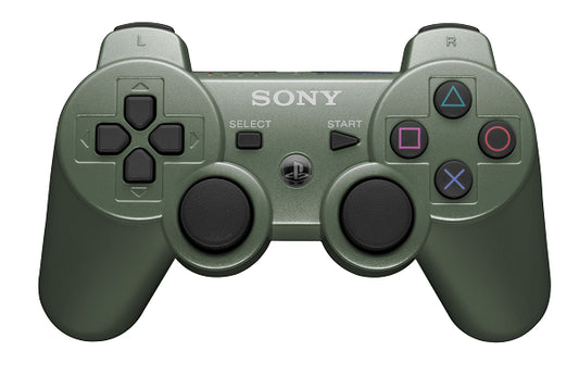 CONTROLLER JUNGLE GREEN SONY (PS3) (usagé)