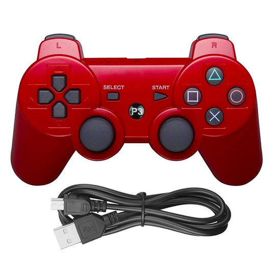 CONTROLLER RED JOBBER + CABLE (PS3)