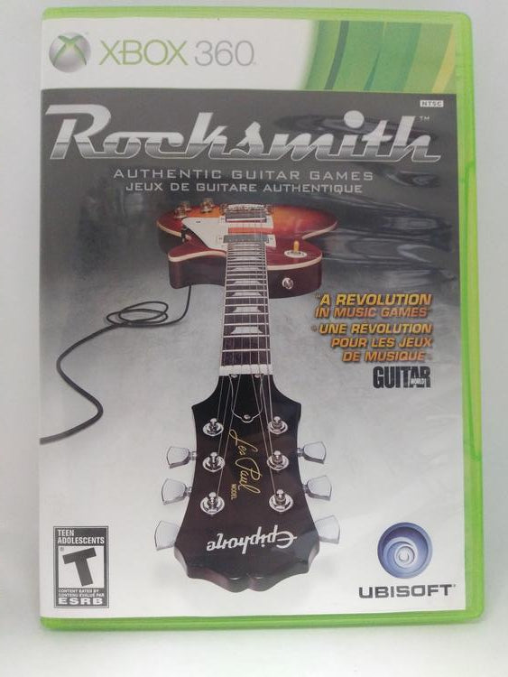 ROCKSMITH GAME ONLY (COMPLETE IN BOX) (usagé)
