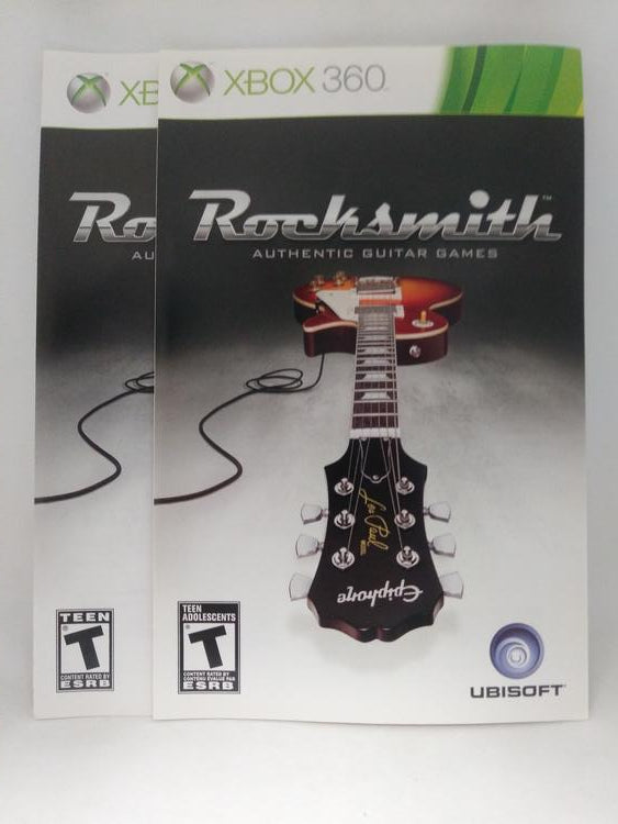 ROCKSMITH GAME ONLY (COMPLETE IN BOX) (usagé)