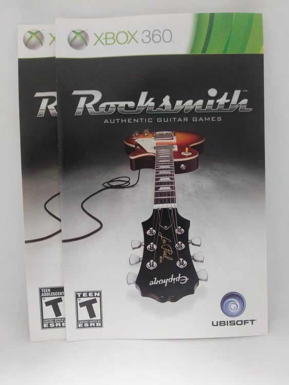 ROCKSMITH GAME ONLY (COMPLETE IN BOX) (usagé)